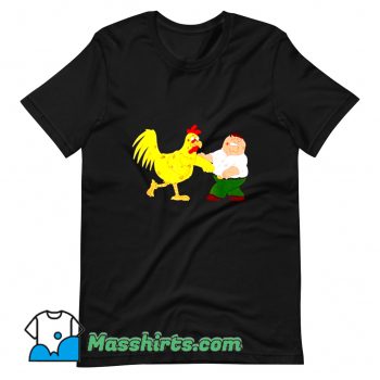 Cool Chicken Fight Family Guy T Shirt Design