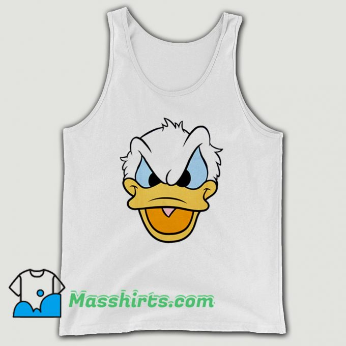 Classic Donald Duck Angry Face Tank Top