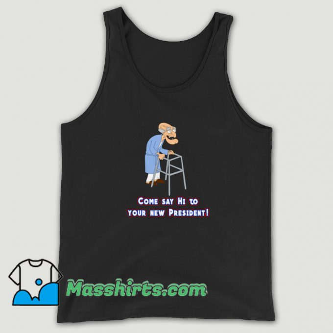 Come Say Hi Family Guy Tank Top