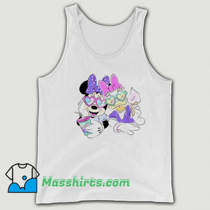 Cool Daisy Duck And Minnie Mouse Tank Top