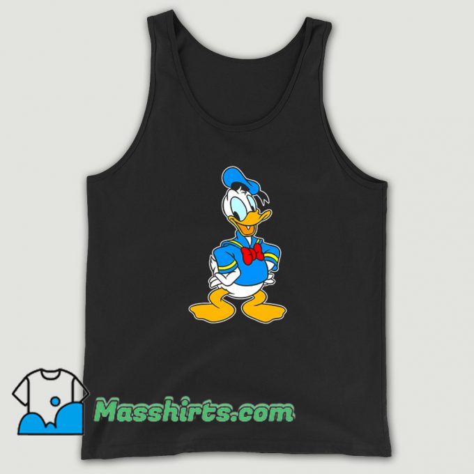 Cool Donald Duck Cartoon Disney Tank Top