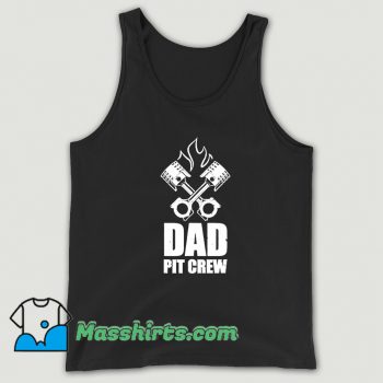 Cheap Dad Pit Crew Father Day Tank Top