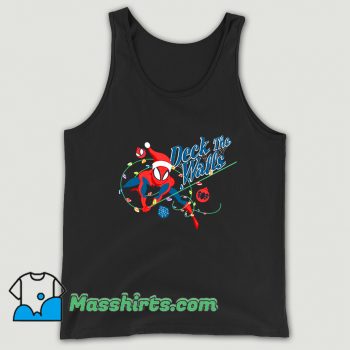 Deck The Walls Spiderman Christmas Tank Top