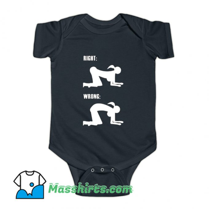 Doggystyle Sex Instructor Enjoy Life 69 Baby Onesie