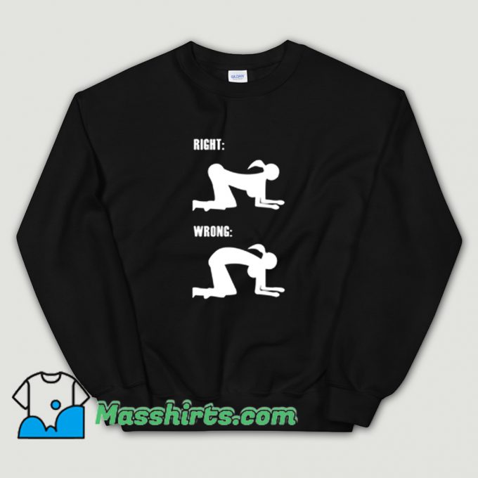 Doggystyle Sex Instructor Enjoy Life 69 Sweatshirt