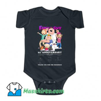 Family Guy 22nd Anniversary 1999 2021 Baby Onesie