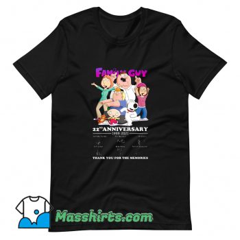Family Guy 22nd Anniversary 2021 T Shirt Design