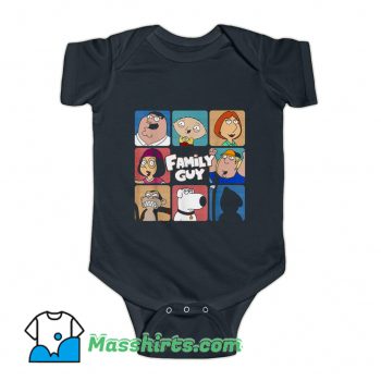 Awesome Family Guy Group TV Show Baby Onesie