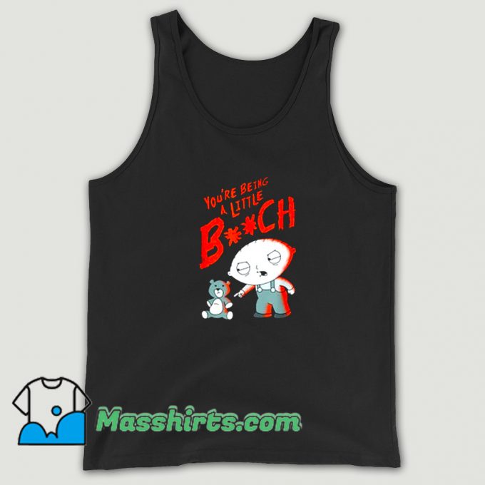 Cheap Family Guy Stewie Being A Little B Tank Top