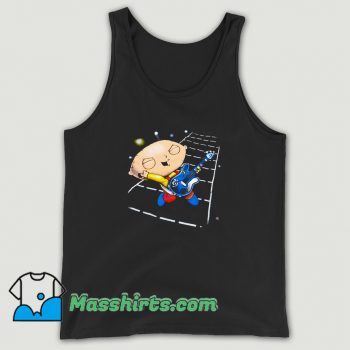 Cool Family Guy Stewie Playing Guitar Tank Top