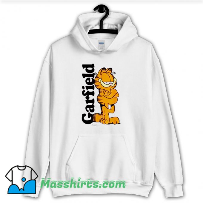 Funny Garfield Cooper Logo Hoodie Streetwear