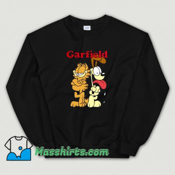 Garfield And Friends Odie Character Sweatshirt On Sale