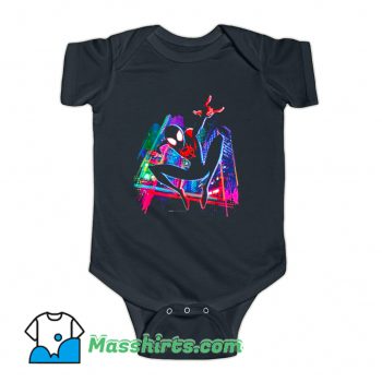 Graffiti City Spider-Man Baby Onesie