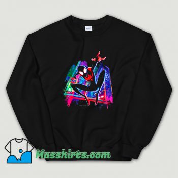 Funny Graffiti City Spider-Man Sweatshirt