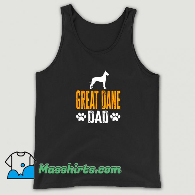 Original Great Dane Dad Gift Dog Tank Top