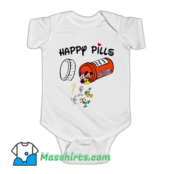 Happy Pills Disney Donald Duck Baby Onesie