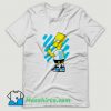 Jordan Off White UNC Bart Simpson T Shirt Design