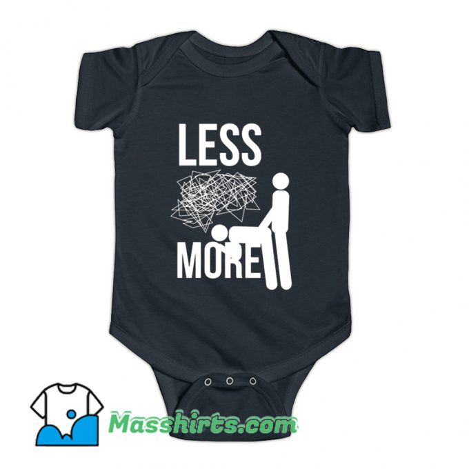 Less Stress More Sex Baby Onesie