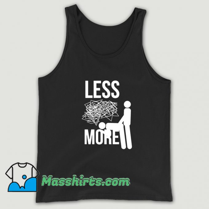 Vintage Less Stress More Sex Tank Top