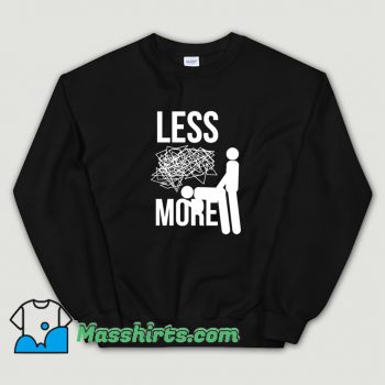 Vintage Less Stress More Sex Sweatshirt