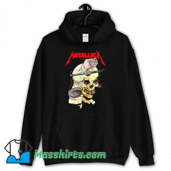 Awesome Metallica Hand On The Brain Hoodie Streetwear