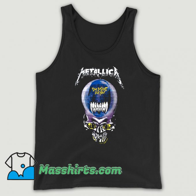 Rock Band Metallica I Am Inside I Am You Tank Top