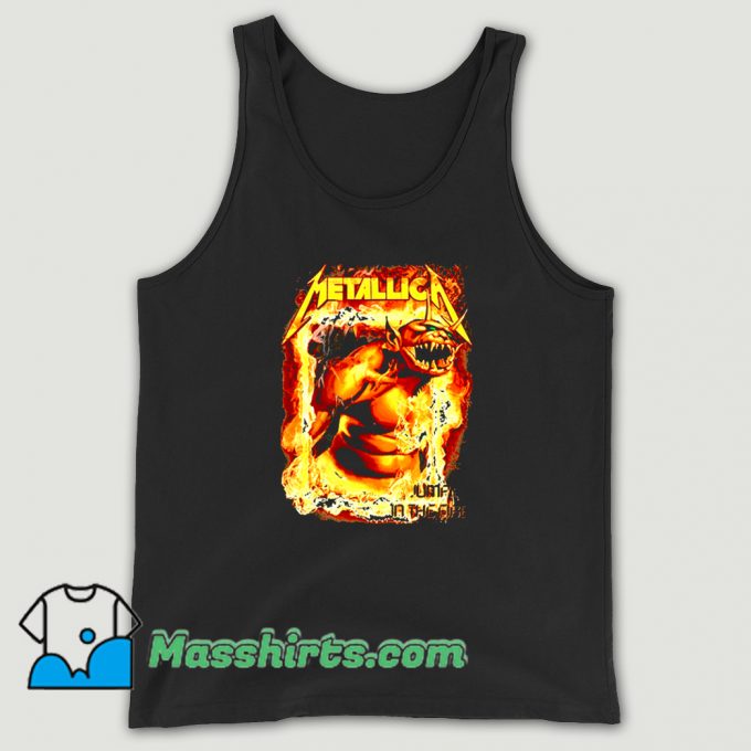 Original Metallica Jump In The Fire Tank Top