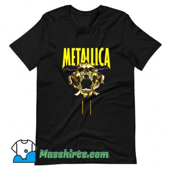 New Metallica Skull Cry Rock T Shirt Design