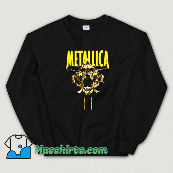 Best Metallica Skull Cry Rock Sweatshirt