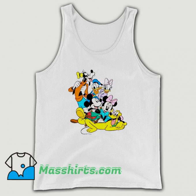 New Disney Donald Duck Characters Tank Top