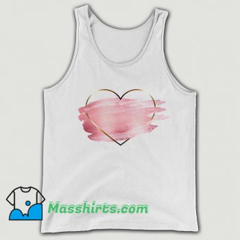 Original Heart Flower Love Valentine Day Tank Top