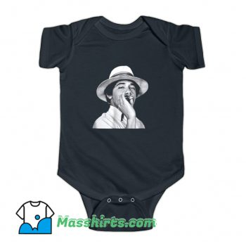 President Barack Obama Smoking Baby Onesie