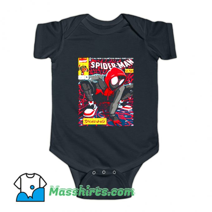 Classic Spider-Man Miles Morales Baby Onesie