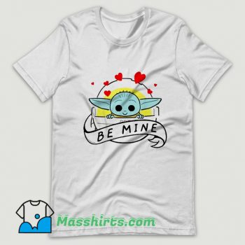 Star Wars The Mandalorian The Child Be Mine T Shirt Design