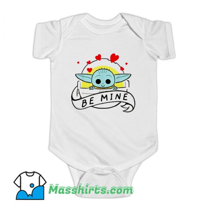 The Mandalorian The Child Be Mine Baby Onesie