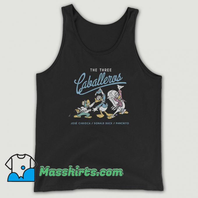 The Three Caballeros Donald Duck Cute Tank Top