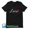 Valentine Day Love Heart T Shirt Design