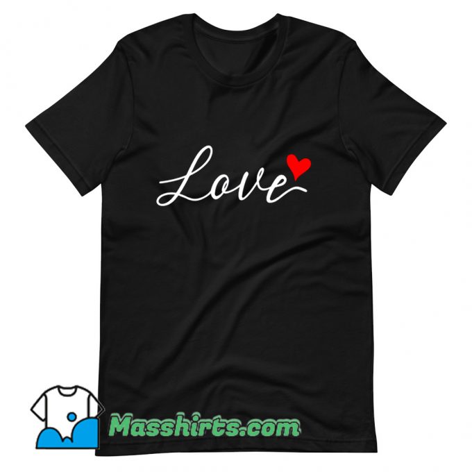 Valentine Day Love Heart T Shirt Design