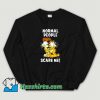 Vintage Normal People Scare Me Garfield Sweatshirt