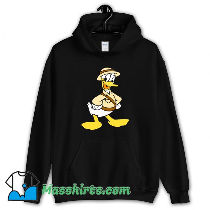 Vintage Safari Donald Duck Hoodie Streetwear