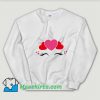 Vintage Unicorn Valentine Day Sweatshirt