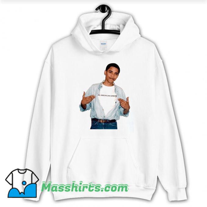 Young President Barack Obama Hoodie Streetwear