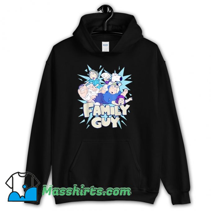 Funny Family Guy Fight Logo Hoodie Streetwear