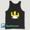 Awesome Homer Simpson Middle Finger Tank Top