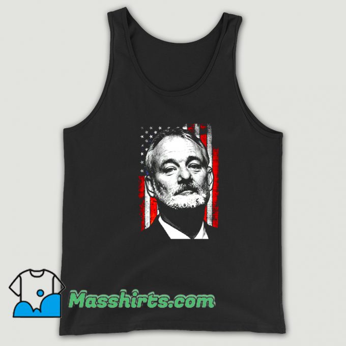 Bill Murray American Flag Tank Top On Sale