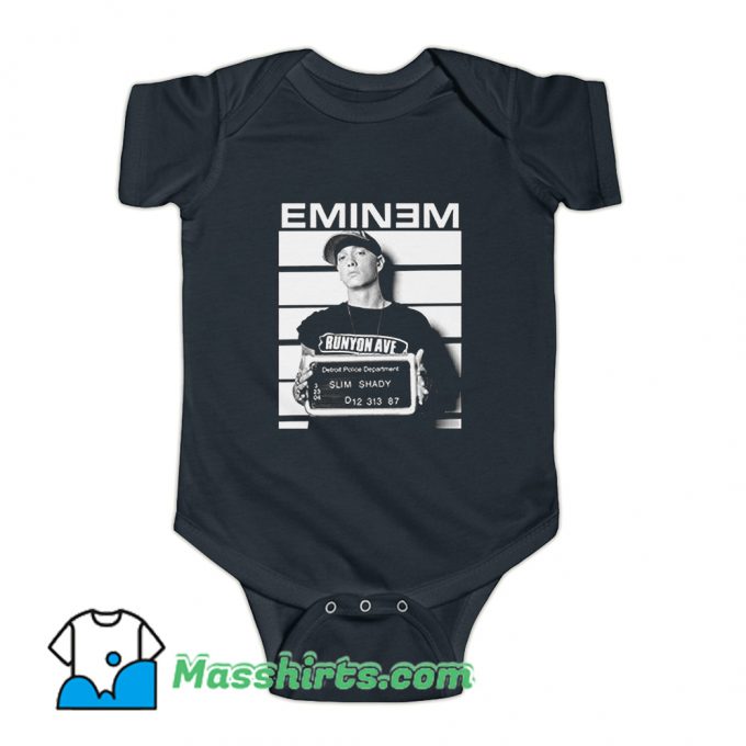 Bravado Eminem Line Up Baby Onesie