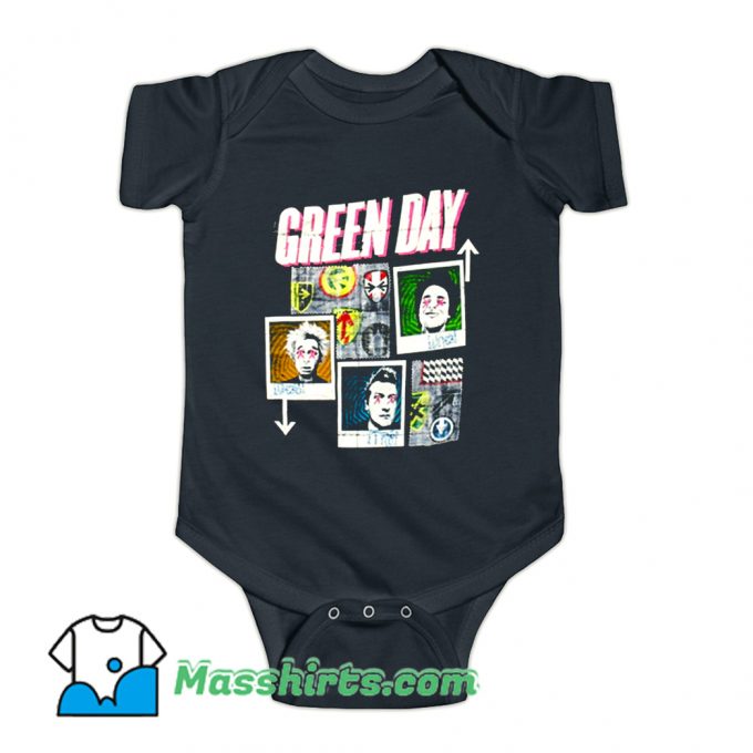 Green Day 99 Revolutions Tour Baby Onesie