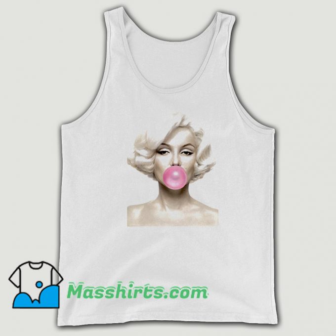 Marilyn Monroe Bubble Gum Tank Top On Sale