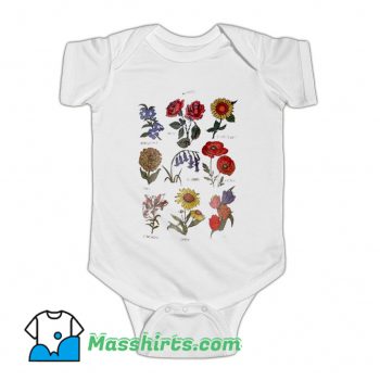 Original Future State Flower Chart Baby Onesie