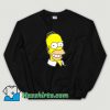 Original The Simpsons Homer Simpson Face Sweatshirt